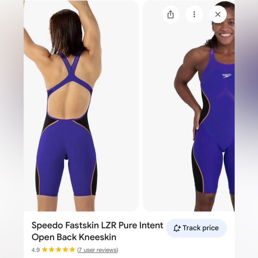 Speedo Fastskin LZR Pure Intent Kneeskin - Available in Red and Black Size 28